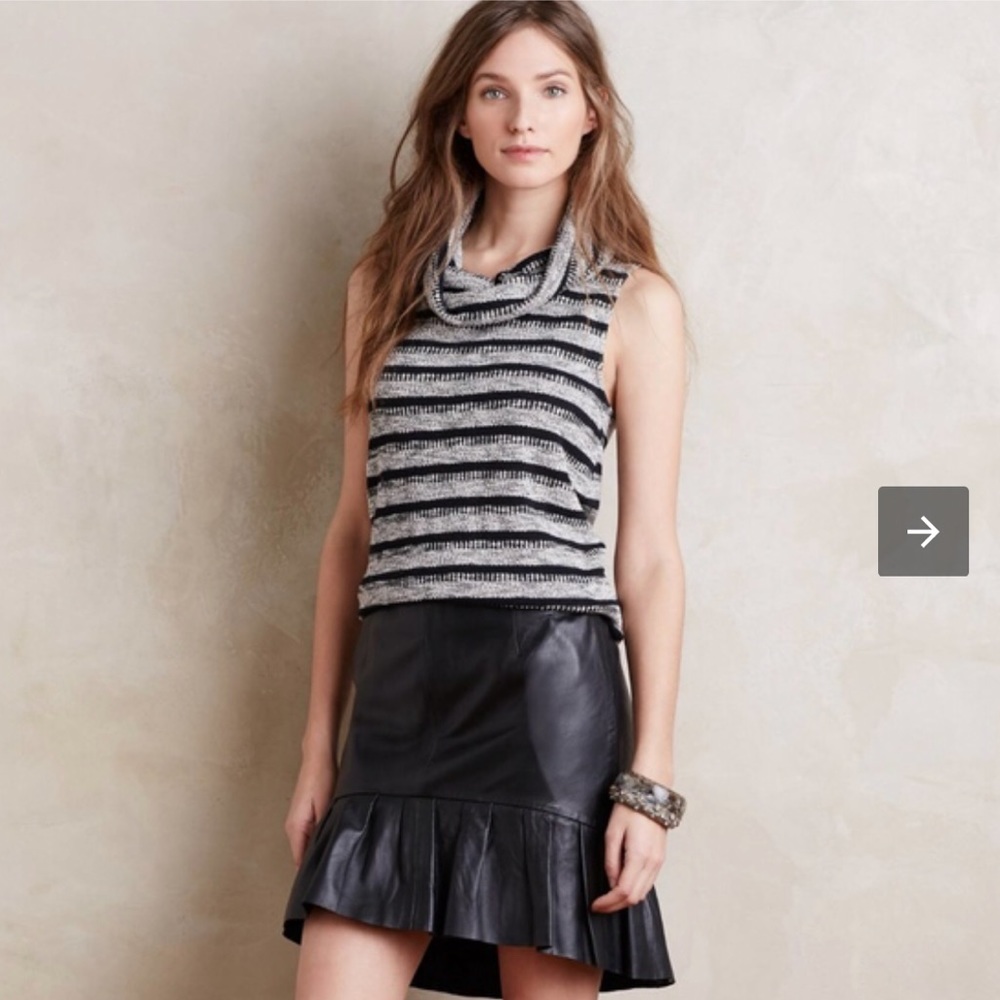 Anthropologie cowl neck sweater tank